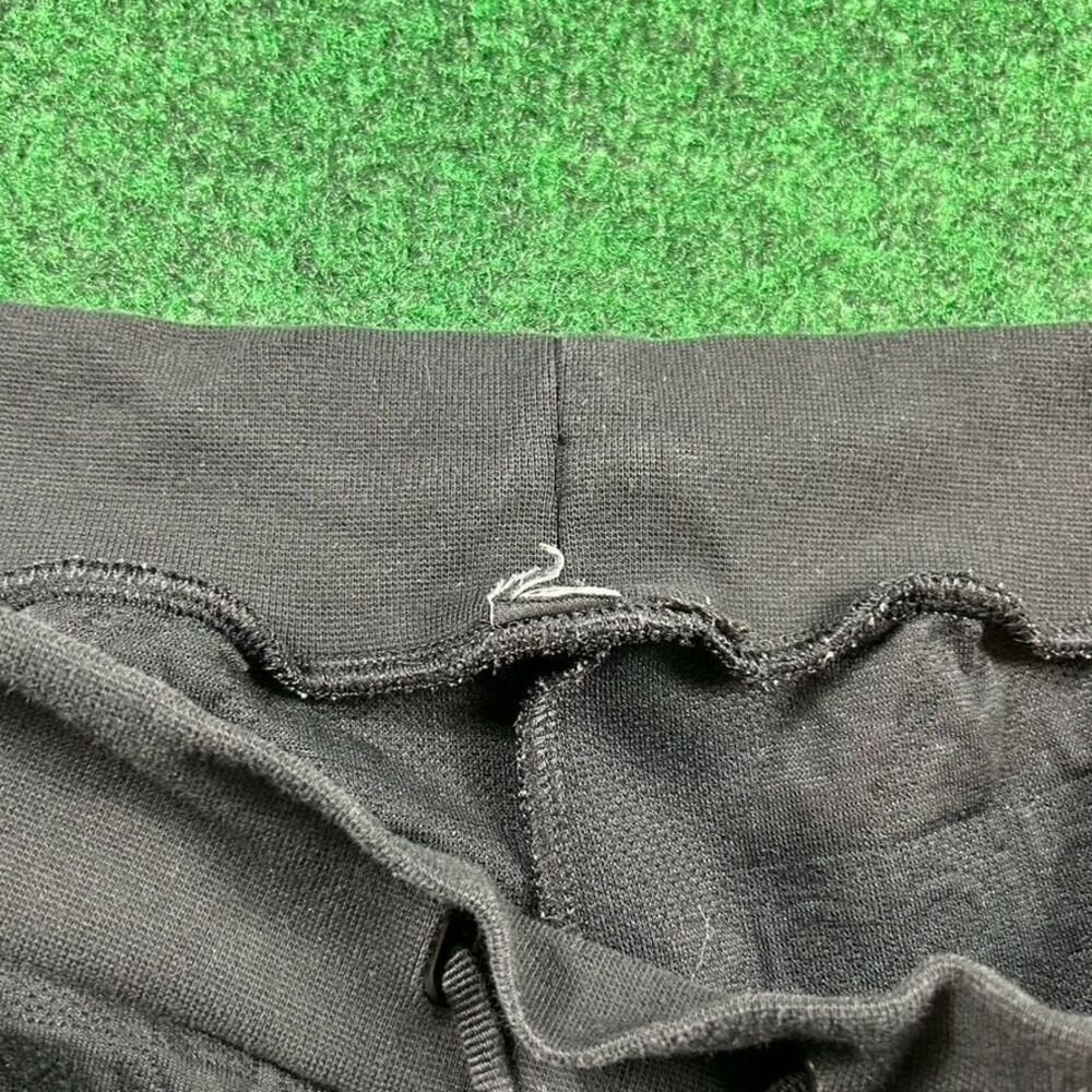 Adidas Aeroready Women Medium Black Jacquard Logo Joggers Sweatpants No Size Tag - Picture 7 of 7